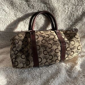 Vintage Celine Jacquard Monogram